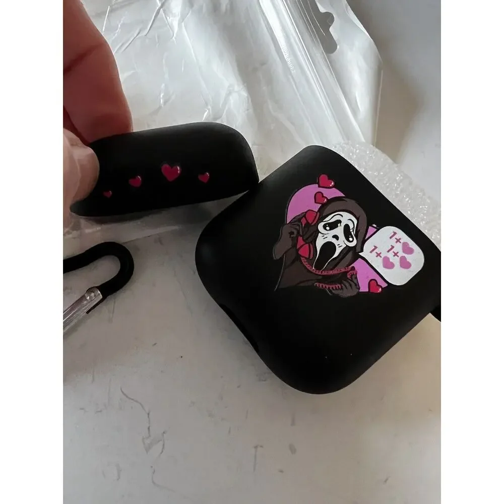 The Scream Ghost Face Movie Halloween Airpods Protective Cover Case